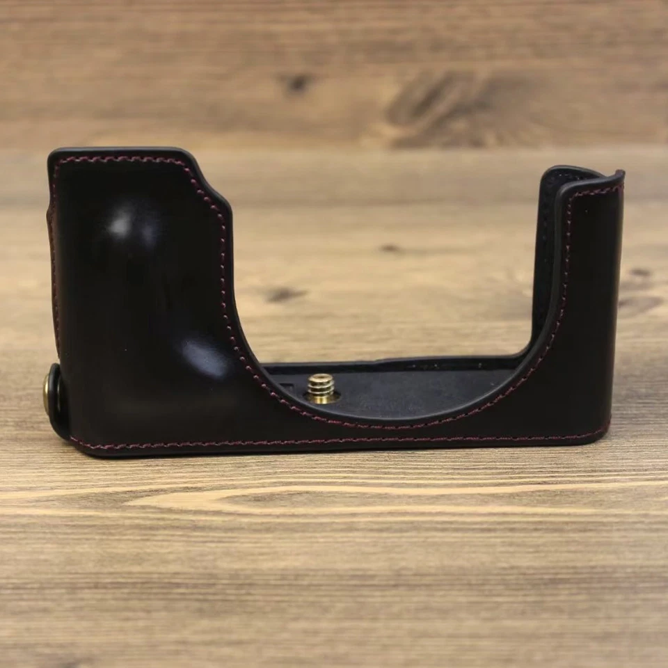 Media funda de cuero para empuñadura de cámara Leica D-Lux Typ109 18471 Foto 1 de 1