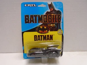 1989 VINTAGE ERTL #1064 DIECAST BATMAN'S BATMOBILE MINT ON SEALED CARD - Picture 1 of 4