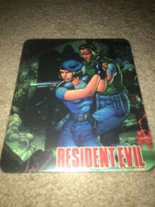 Vintage 1998 Resident Evil Capcom Jim Lee Mouse Pad Officiall Last Chance - Picture 1 of 2