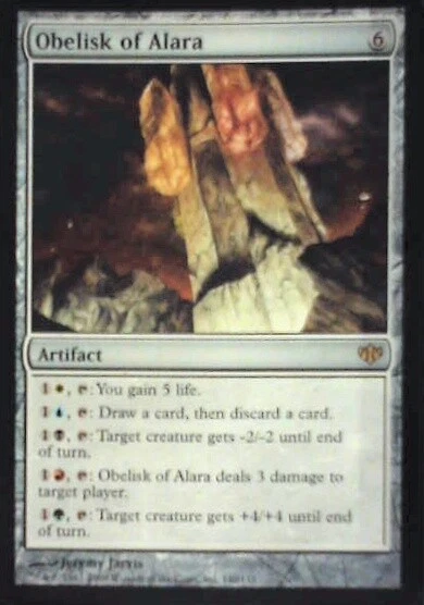 Obelisk of Alara - Conflux: #140, Magic: The Gathering Lp R97 - Image 1 of 1