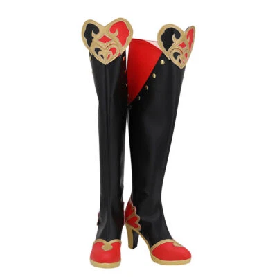 Twisted Wonderland Riddle Rosehearts Cosplay Shoes Men Boots Handmade - Image 1 of 4