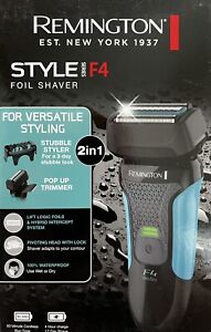 Remington Style Series F4 2 In 1 Foil Electric Mens Grooming Hair Shaver/Stubble