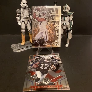 Davante Adams 2 Card Football Lot Elevate National Pride Las Vegas Raiders - Picture 1 of 5