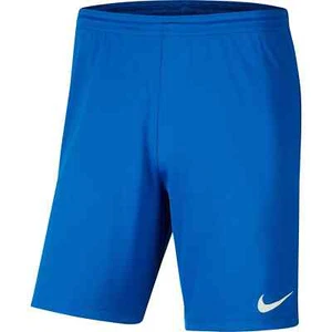 Nike Boys Girls Shorts Junior Kids Dry Park Sports Football Gym Royal Blue 5-16 - Picture 1 of 4