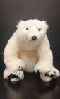 Rare 16-18" K & M Polar Bear Plush Excellent Condition 