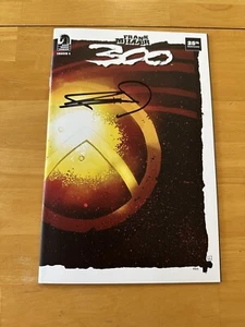 300 25TH ANNIVERSARY #1 - Wraparound Trade Dress Signed By Frank Miller W/Coa - Bild 1 von 5