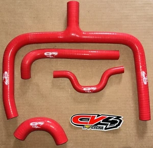 2009-2016 Kawasaki Kx250f Cv4 Radiator Hose Kit Red - Picture 1 of 1