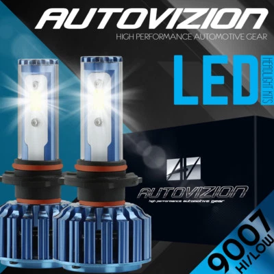AUTOVIZION LED HID Headlight kit 9007 HB5 White 2012-2012 Suzuki SX4 Crossover - Image 1 of 4