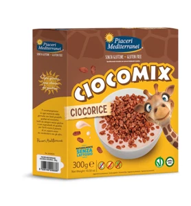 CEREALI CIOCOMIX CIOCORICE - PIACERI MEDITERRANEI - SENZA GLUTINE - Foto 1 di 1