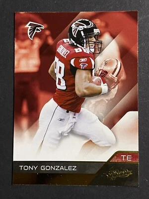 2011 Panini Absolute Memorabilia Tony Gonzalez Card - Atlanta Falcons - Image 1 of 2