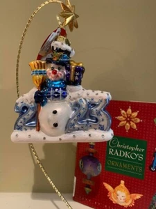 Christopher Radko “Coolest Year Yet - 2023” Ornament *NEW* - Picture 1 of 5
