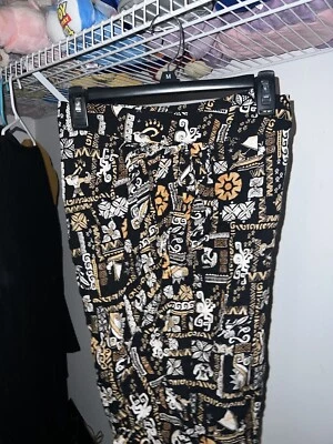 Her Universe Disney Moana Retro Wrap Knee Lgth Skirt Maui Polynesian SMALL NWT - Image 1 of 4