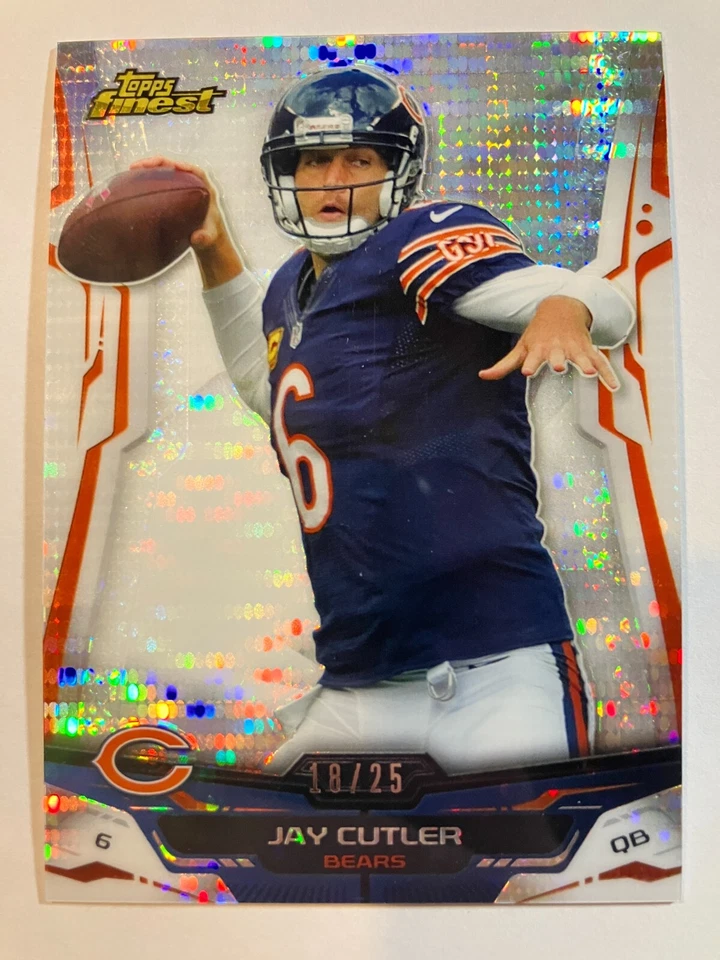 Refractores Pulsar Topps Finest 2014 - Jay Cutler #10/25 Foto 1 de 1