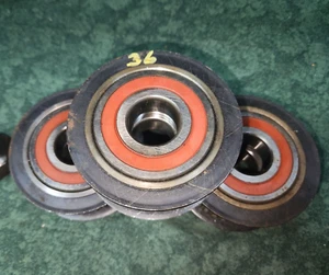 36Tooth 8mm Polychain Idler Pulley 40mm Wide (2) 6306LU Bearings (44071-G7B) - Picture 1 of 5