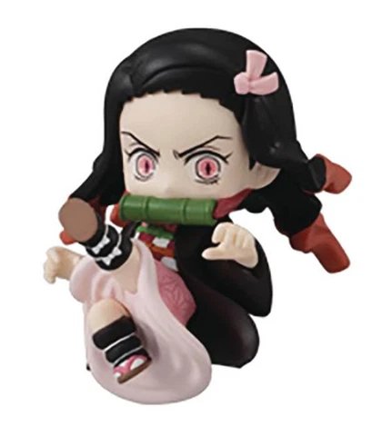 Bandai Demon Slayer: Kimetsu no Yaiba Adverge Series 3 Mini Figure Nezuko Kamado Cover