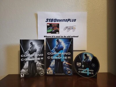 Command & Conquer 4: Tiberian Twilight (PC, 2010) CIB LONG BOX FAST SHIPPING  - Image 1 of 4