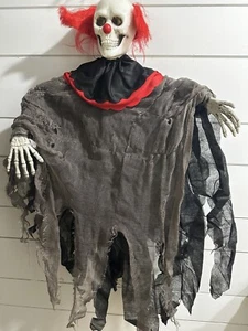 Halloween Decoration Hanging Clown Scare Prop Decor 2016 Spooky - Picture 1 of 10