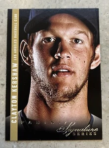 2012 Panini Signature Clayton Kershaw Series LA Dodgers n. 27 🔝🔝M️L🅱️🔝🔝 - Foto 1 di 2