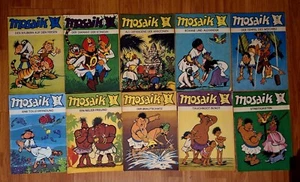 LOT 10 x DDR Comic Mosaik 1984  #8, #9 #10, #11, #12 +1988  #2, #3, #9 ,#10, #11 - Picture 1 of 21