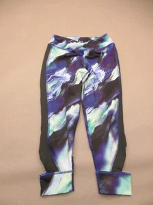 ZELLA Size L (10-12) Girls Stretch Pull On Athletic Roll Up Cropped Leggings 515 - Picture 1 of 8