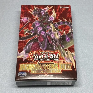 1 mazo de estructura de edición ilimitada Yugioh Dinosmasher's Fury nuevo sellado - Imagen 1 de 1