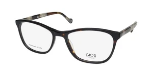 NUEVAS GAFAS GIOS ITALIA 500067 51-17-140 PLÁSTICO ITALIA MUJER CUADRADAS C4 TORTUGA - Imagen 1 de 8