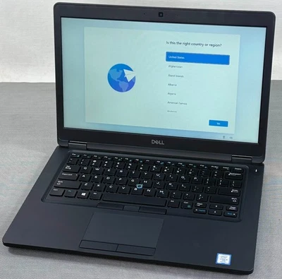 Dell Latitude 5490 Intel Core i5-8350U @ 3,60 GHz 16 GB RAM, 256 GB NVME Win11P Foto 1 de 4