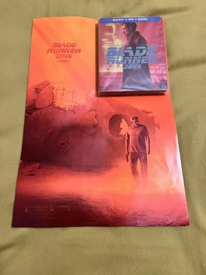 Blade Runner 2049: Steelbook/1st.Ed./Brand New/Sealed/Blu-ray,DVD, Dig./posters - Image 1 of 4