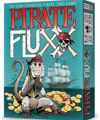 Pirate Fluxx: The Ever-Changing Card Game! Super fun! New Sealed Free Shipping  - Image 1 of 2