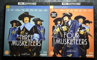 The Three Musketeers & The Four Musketeers 4K + Blu-ray Vintage Classics - Image 1 of 4