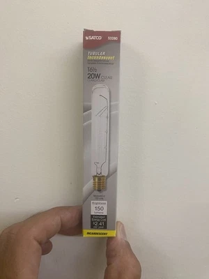 Satco Light Bulb Clear S3280 led Intermediate Base 20-Watt T6.5 Box  of 25 - Image 1 of 2