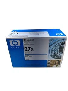 ✨ NEW SEALED - Genuine HP LaserJet 27X Black Toner Cartridge C4127X ✨ - Picture 1 of 5