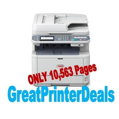 OKI MB471 – Monochrome Multifunction Laser Printer | ONLY 10,563 Total Pages - Image 1 of 4