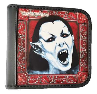 Cd DVD, 24 Disc Folder Carry Case  Storage Media Van Helsing Faux Leather New - Image 1 of 3