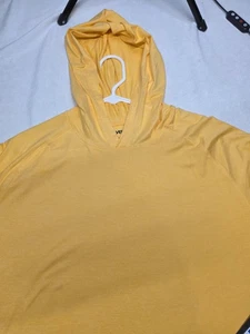Wolverine Hoodie Mens XL Yellow Sunstop Hoody UPF 50 Long Sleeve Quick Dry UV - Picture 1 of 8