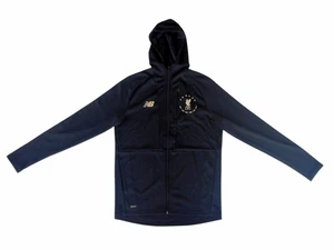 Liverpool FC Premier League Men's Black New Balance Football Hoodie Jacket Large - Picture 1 of 12