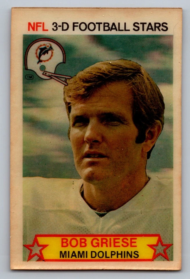 1980 Stop-N-Go #28 Bob Griese Miami Dolphins - Image 1 of 3