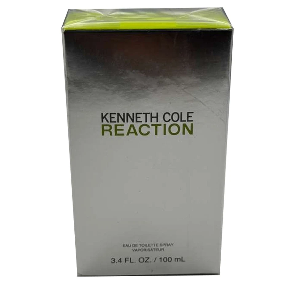 Kenneth Cole Reaction Cologne 3,4 oz / 100 ml EDT spray para hombres - SELLADO Foto 1 de 3