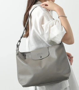 NWT Longchamp Le Pliage Xtra Medium Hobo Shoulder Bag Gray Outlet Products - Picture 1 of 8