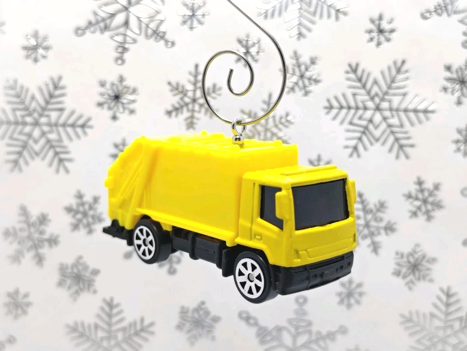 Garbage Truck Custom Christmas Ornament 1:64 Diecast Car Gift Trash Sanitation - Image 1 of 4