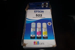 Original EPSON 522 Kombipack Tinte Eco Tank Cyan, Magenta, Gelb - Bild 1 von 12