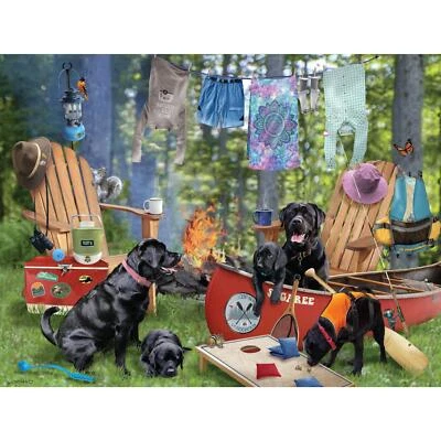 Rompecabezas Karmin International Camping Collection - Camping Labs 550 piezas B Foto 1 de 4