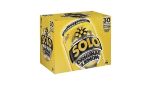 Solo Lemon Soft Drink cans, Original & Zero Sugar 30 x 375ml - Picture 1 of 2