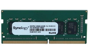 Synology - D4ES01-4G - DDR4 - module - 4 GB - SO-DIMM 260-pin unbuffered ECC - Bild 1 von 3