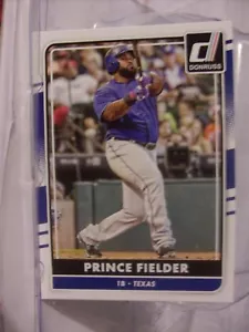2016 Panini Donruss Baseball Card #63 Prince Fielder (19698) - Picture 1 of 2