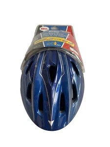NEW BELL Radar Adult Bike Helmet Youth True Fit Blue Bicycle 14+ Years Adjusts - Picture 1 of 5