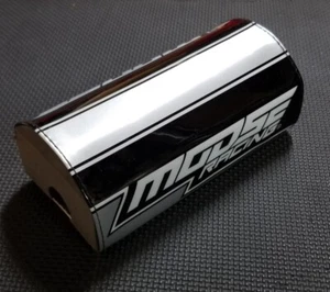 Moose Racing Handlebar Pad Black Silver 7/8" Flex Stealth Crossbar (WR) - Picture 1 of 4