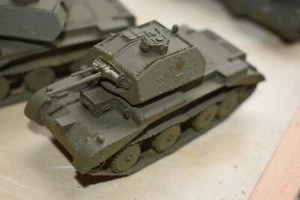 1/76 HO gebauter sehr einfach lackierter Kreuzer MKIV 40er Jahre seltenes Modell - Bild 1 von 1