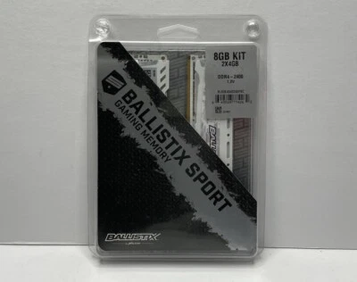 Ballistix Sport 8GB (2 X 4GB) DIMM (DDR4-2400) Memory RAM - Image 1 of 4
