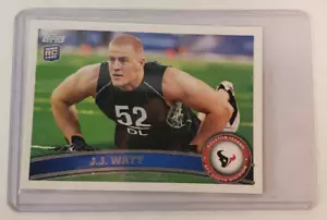 2011 Topps J.J. Watt Texans Football Rookie Card #331; Mint - Picture 1 of 2